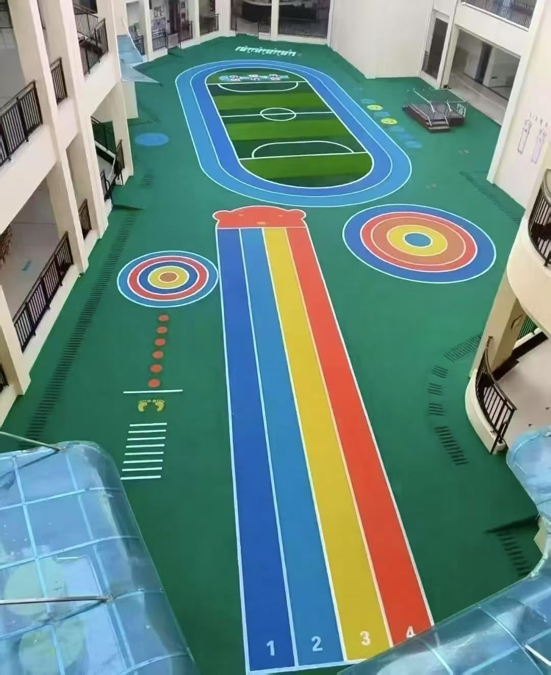 荆门市幼儿园塑胶跑道学校运动操场 - 哪里好