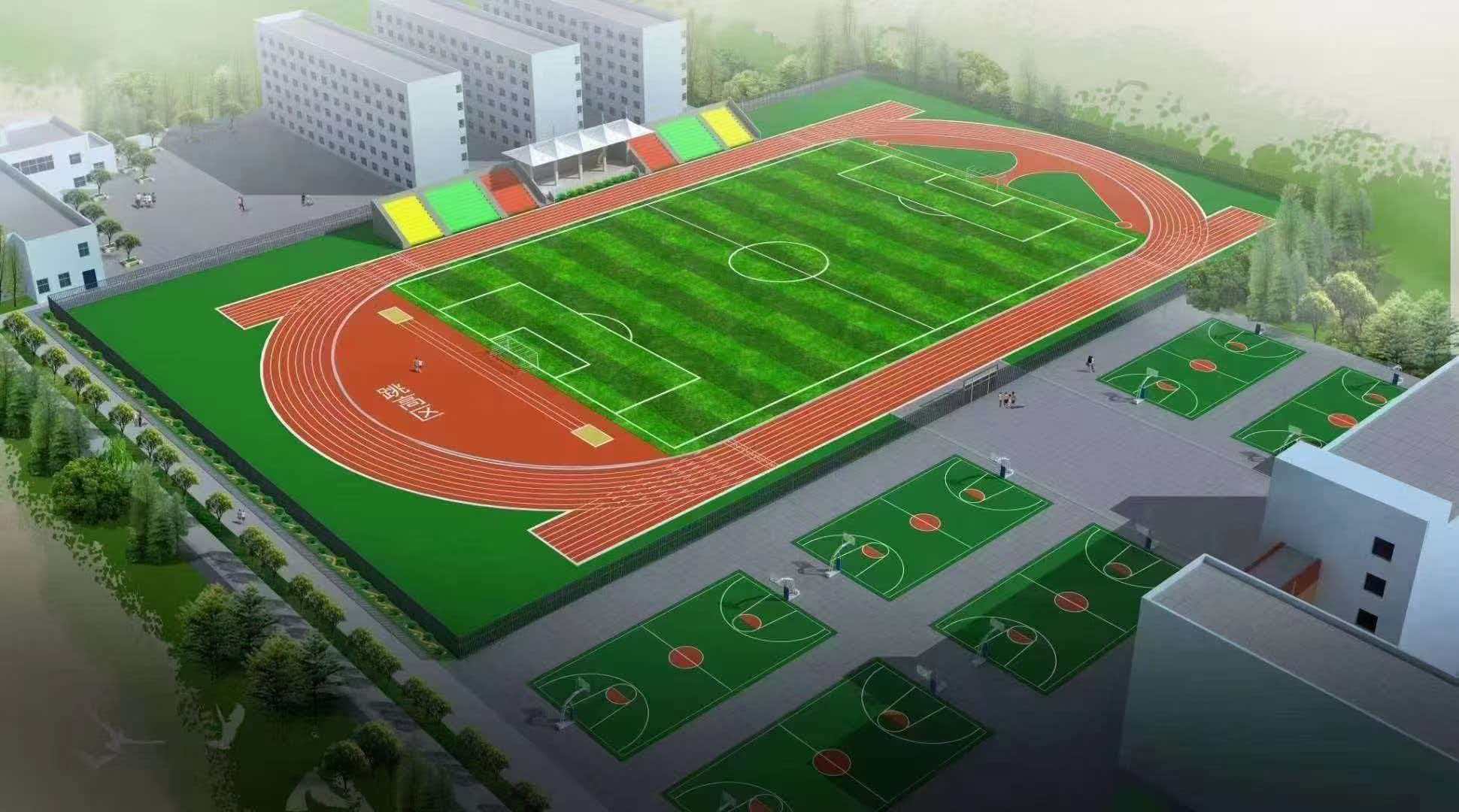 荆门市学校运动操场彩色epdm颗粒 - 价格